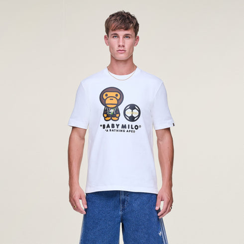 ADIDAS X Bape Ssl Milo Tee Mens Apparel